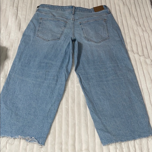 Madewell The Curvy Perfect Vintage Wide-Leg Crop Jean | Size 33 Petite - Picture 8 of 9